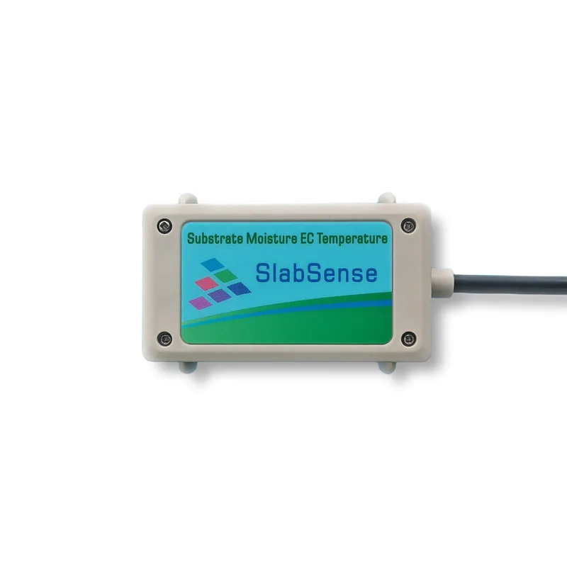 Imagem -02 - Slabsense Hidropônico Umidade Temperatura Sensor ce para Rockwool Cocopeat Etc Sdi12 Interface Rs485