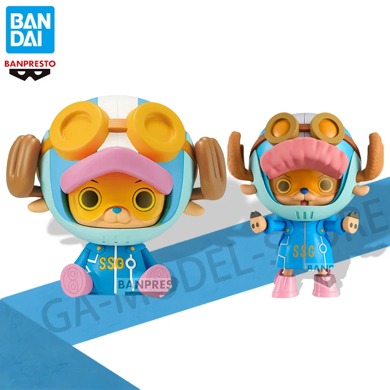 Originele Bandai Anime One Piece SOFVIMATES Chopper Egghead Ver. Pvc Action Figure Collection Model Speelgoed Hobby Standbeeld Jongens Cadeau