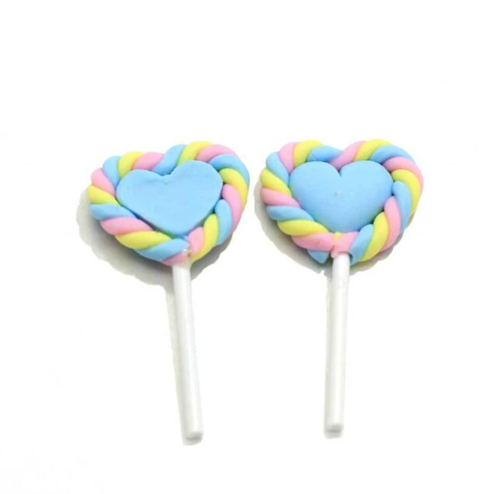 

10pcs Heart Shaped Lollipop Crafts Decoration Photo Props For s Party School Mixed Color Creative Diy Candy