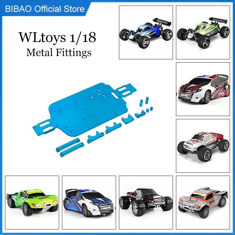 

WLtoys 1/18 184011 A949 A959 A969 A979 K929 Remote Control Car Parts Metal Upgrade Baseplate