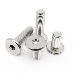 M1.6 M2 M2.5 M3 M4 M5 M6 M8 CM Torx Ultra Thin Head Screw Six-Lobe Super Low Flat Wafer Head Bolt A2-70 304 Stainless Steel