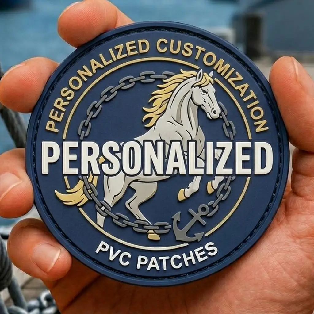 Bulk Custom 2D 3D Embossed Silicone Badge, Detachable Hook And Loop PVC Rubber Patch, Personalized Logo Emblems for Outdoor