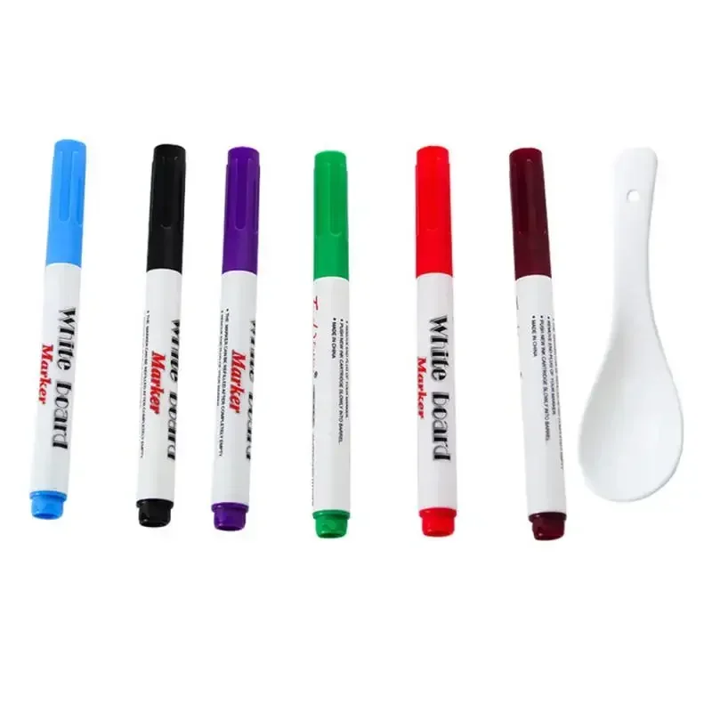 Whiteboard Markers Pen Erasable Colorful Marker Pens Liquid Chalk Pens for School Office Writing Painting Stationary