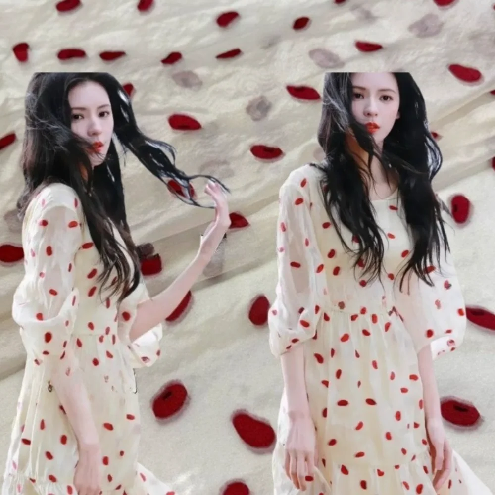 

Organza Jacquard Fabric Yarn Dyed Brocade Dress Clothing Designer Apparel Sewing Cloth Wholesale for By Meter Diy Material