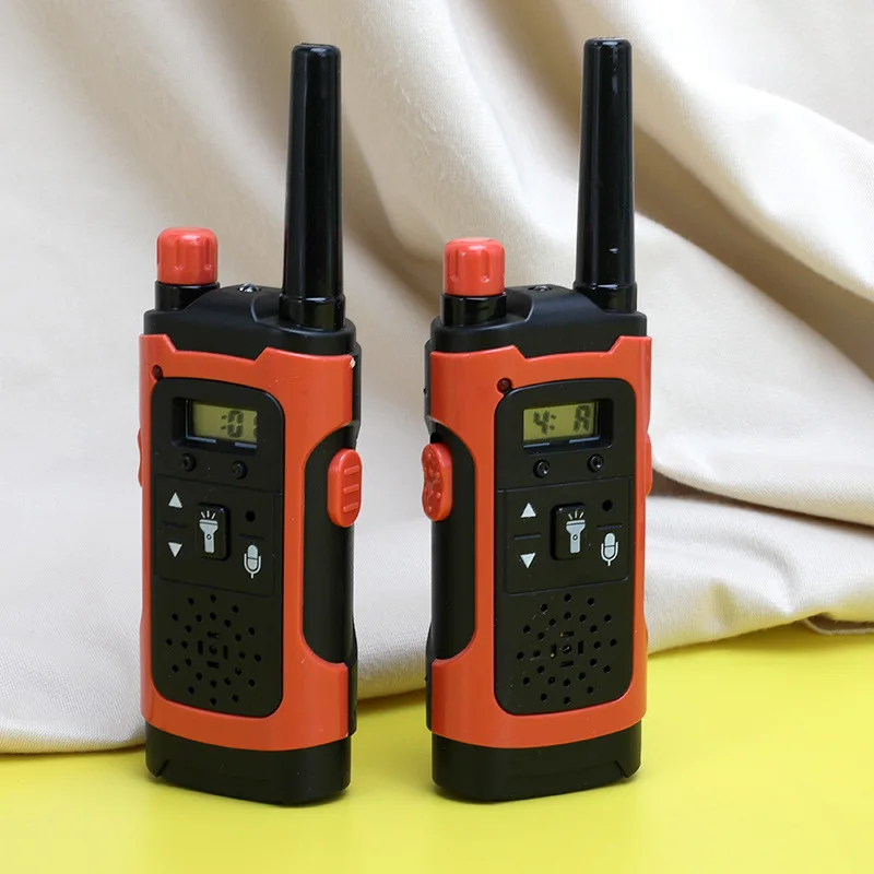 Lange afstandswalkietalkie voor kinderen: LED-verlichting voegt plezier toe, draadloze communicatietool ontwikkelt spreekvaardigheden en verkenningsgeest voor kinderen