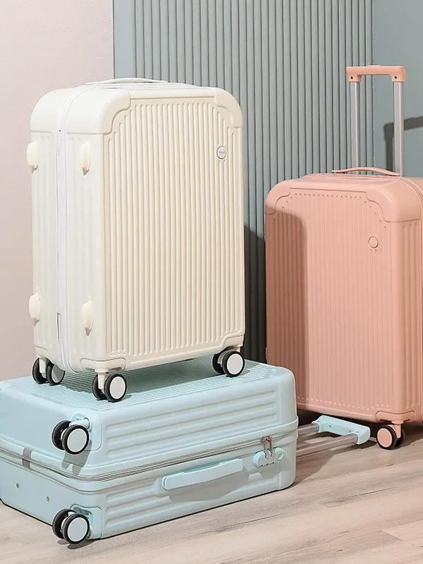 2026-new-lightweight-travel-suitcase-with-four-way-rotating-wheels-password-lock-men's-carry-on-luggage-leisure-style-zipper
