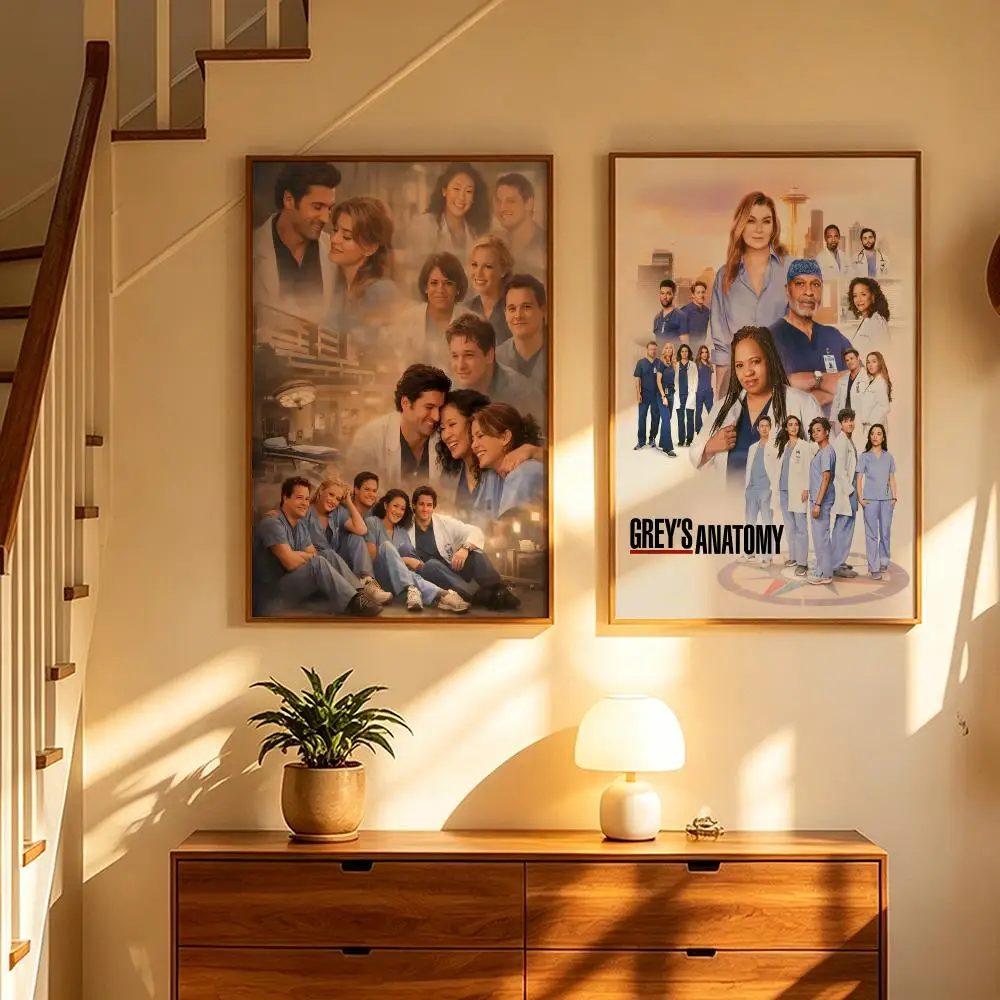 Series G-Greys A-Anatomy Poster Wall Art Poster for Living Room Bedroom Dining Room Home Office Study Room view 3