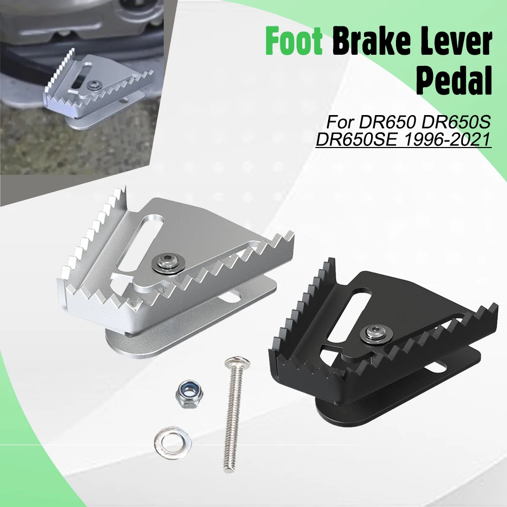 

Foot Brake Pedal Enlarge Step Plate For SUZUKI DR650 DR650S DR650SE 1996-2021 Foot Brake Lever Extension Pad Extender Tips Stand