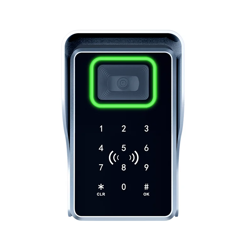 Thinmoo Q330 QR Code Reader Access Control 13.56MHz IC Card RFID Keypad TCP/IP RS232 RS485 Wiegand26 Mobile APP