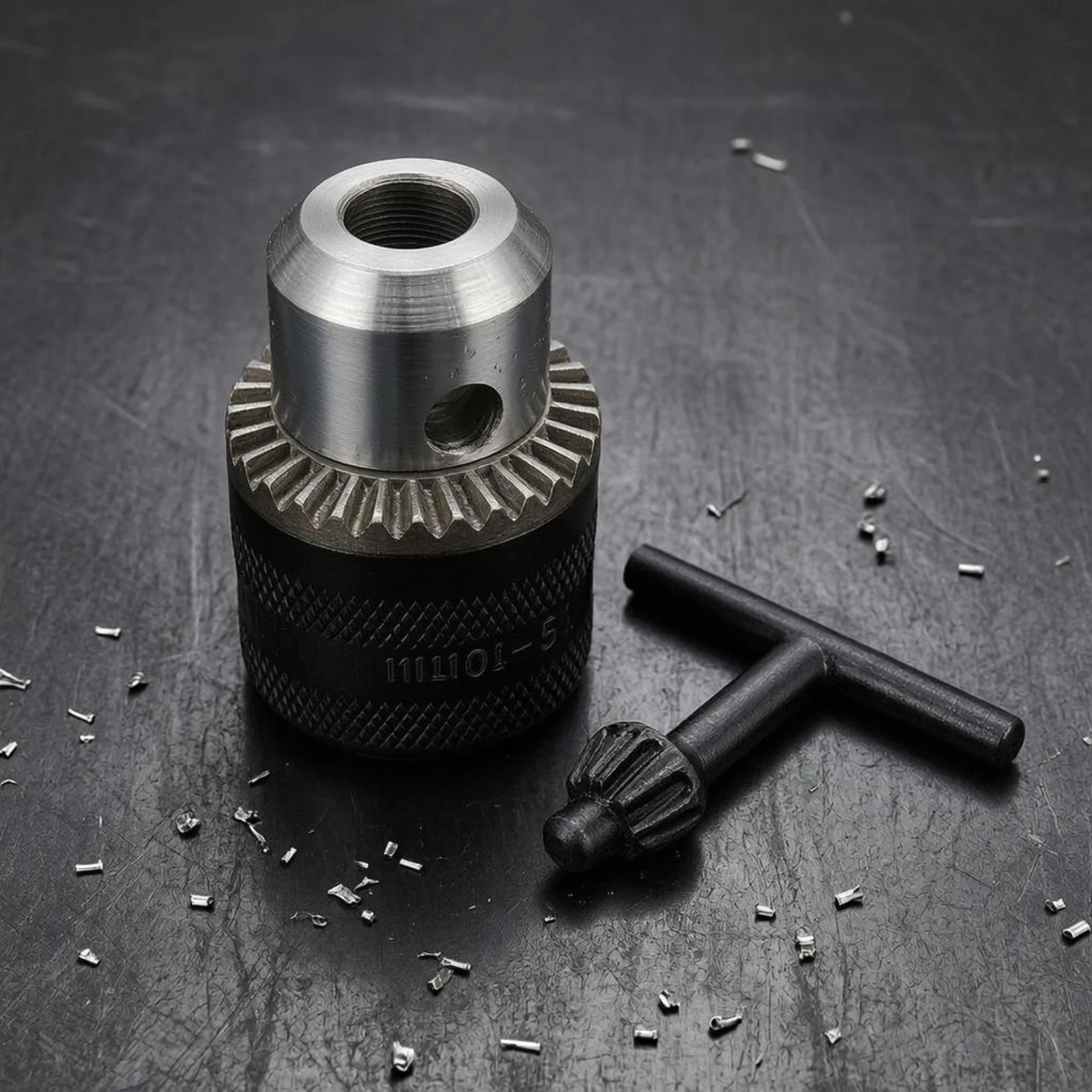 Angle Grinder Drill Chuck Adapter Knurled Grip Angle Grinder Converter Kit Power Tool Accessory Conical Nose