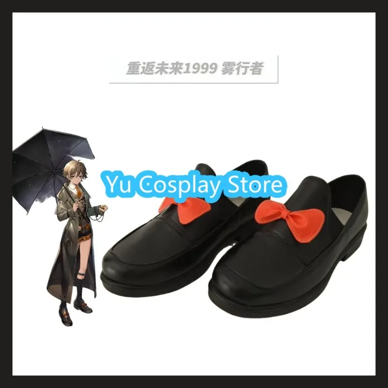 Yu Cosplay Store Fogwalker Bow Scarpe cosplay basse Scarpe cosplay anime Stivali Costumi di Halloween Puntelli