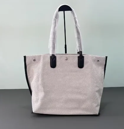 Mini bolso de lona LC para mujer, bolso de mano de hombro, sencillo, a la moda, versión alta, 2024