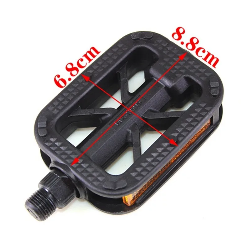 Bicycle Mountain Bike Pedals Plastic Footrests Fitness Bike Dynamic Cycling Ordinary Electric Bike Plastic Pedal Accessories