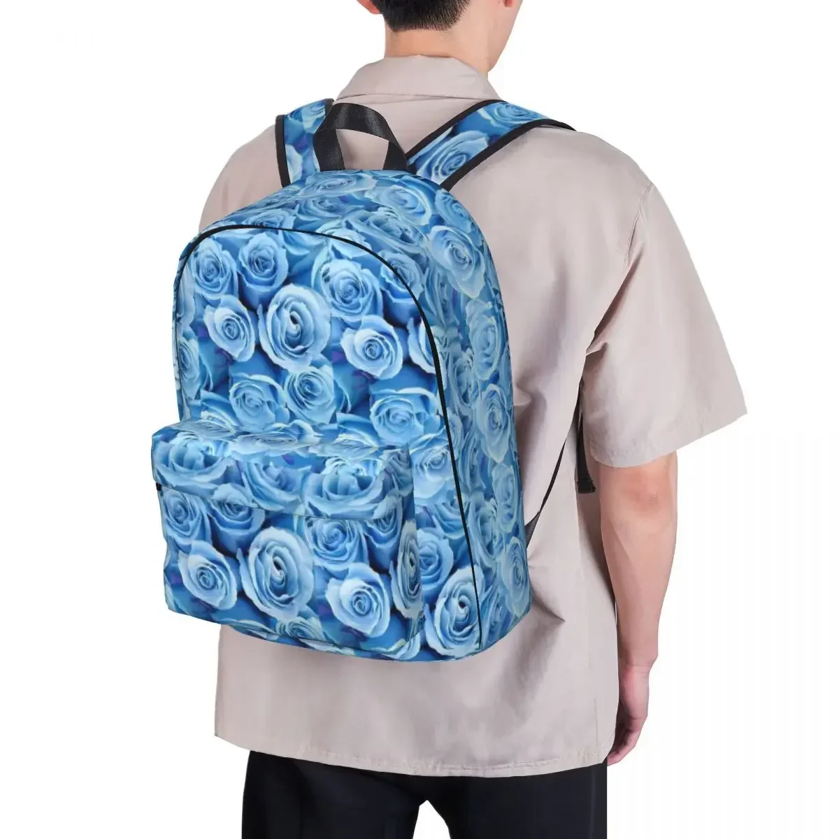 Roses Backpacks Large Capacity Student Book bag Shoulder Bag Laptop Rucksack Fashion Travel Rucksack Children School Bag