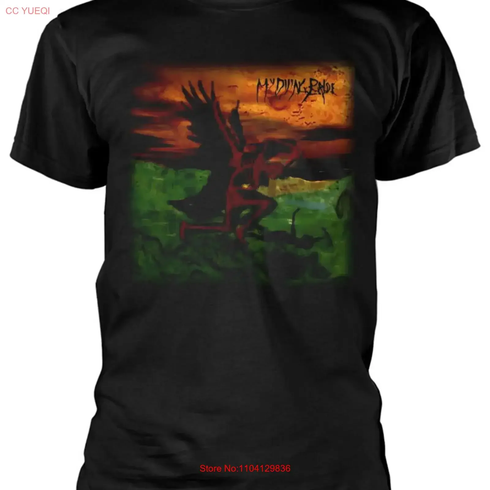 My Dying Bride The Dreadful Hours Black T Shirt NEW OFFICIAL vintage Washed fashion Stylish Casual Unisex Comfortable