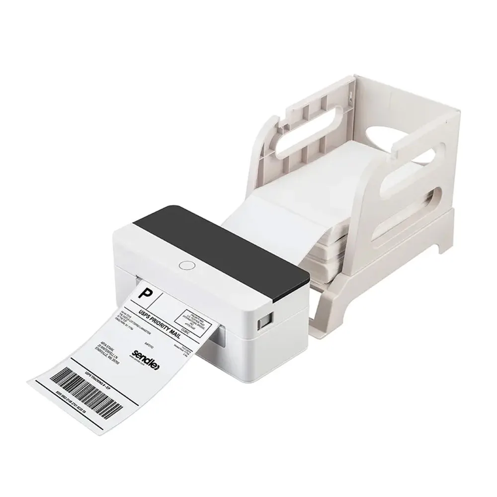 

Принтер этикеток Bluetooth 4x6 Термопринтер для транспортных пакетов Принтер этикеток с Android iPhone Windows Mac Chromebook