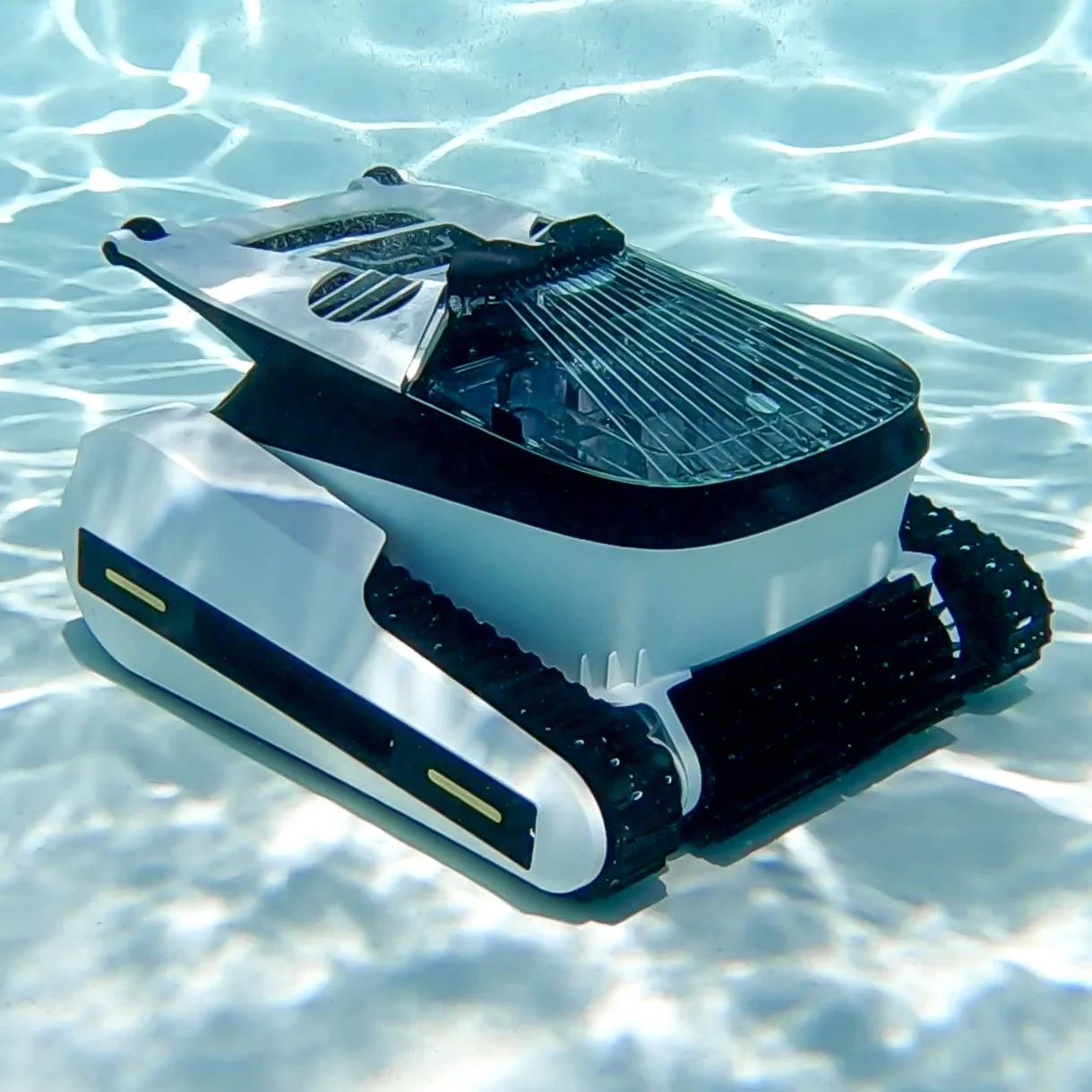 

Pool Cleaner, Wireless Automatic Smartphone-Controlled Pool Robot with Climbing Capability