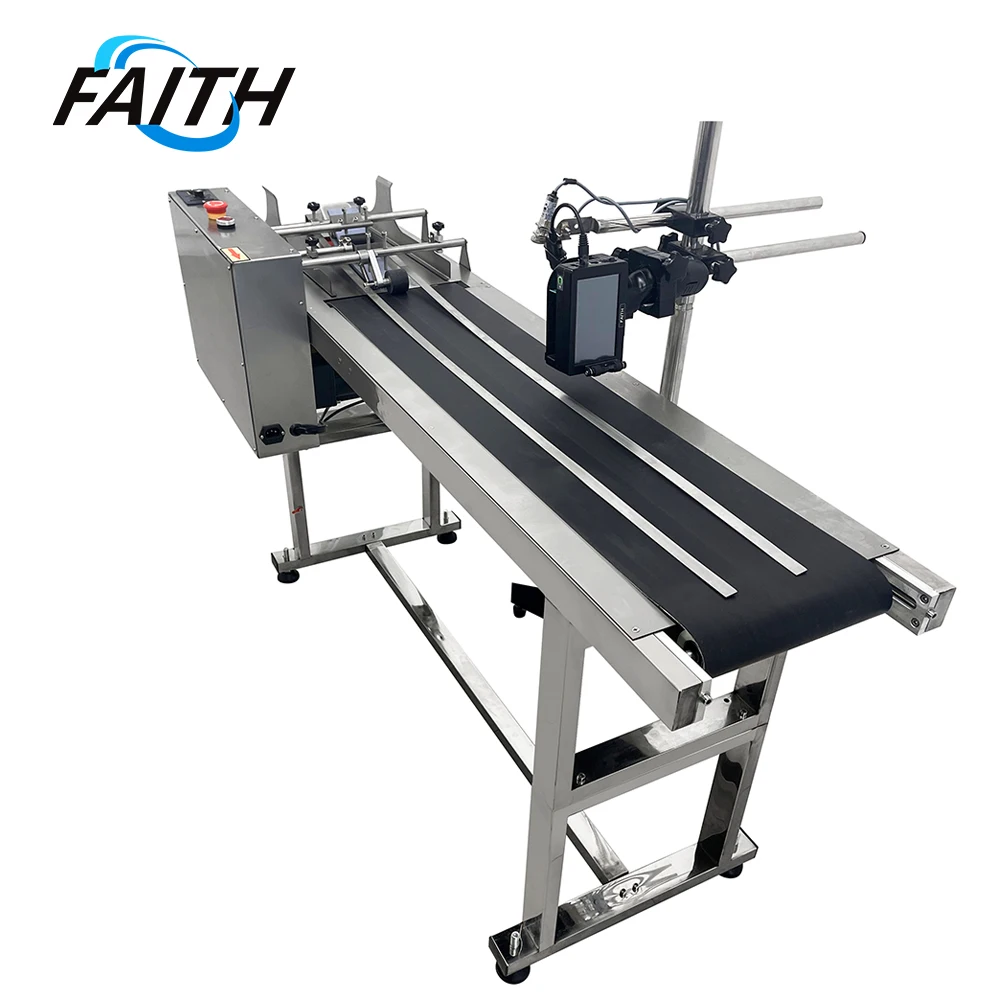 

Faith Automatic Online Inkjet Printer Feeder Conveyor Plastic Bag Carton Box Paging Machine Paper Label Pagination Machine