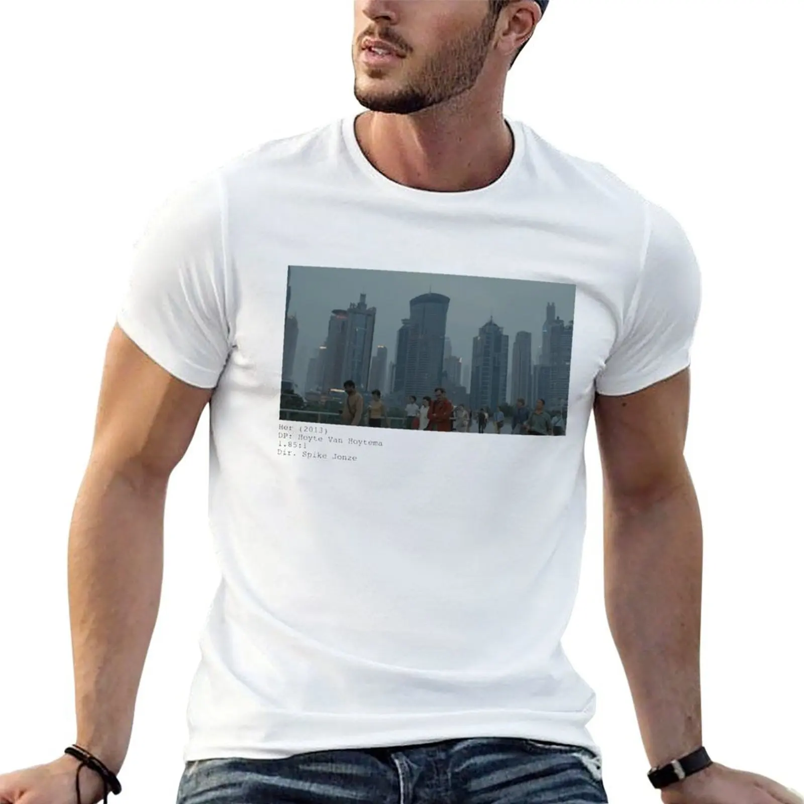 Her (2013) T-Shirt man t shirt luxury t shirt personalised T-Shirt