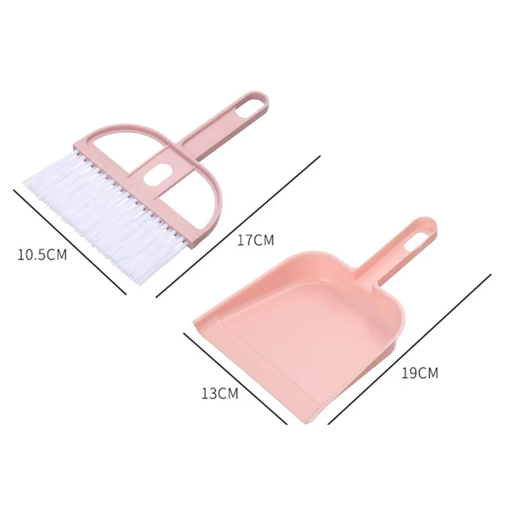 1pcs Dustpan Broom Set Plastic 19.5 X 13 Cm To Swiftly Sweep Away Dust,dirt And Crumbs Home Cleaning Supplies ﻿