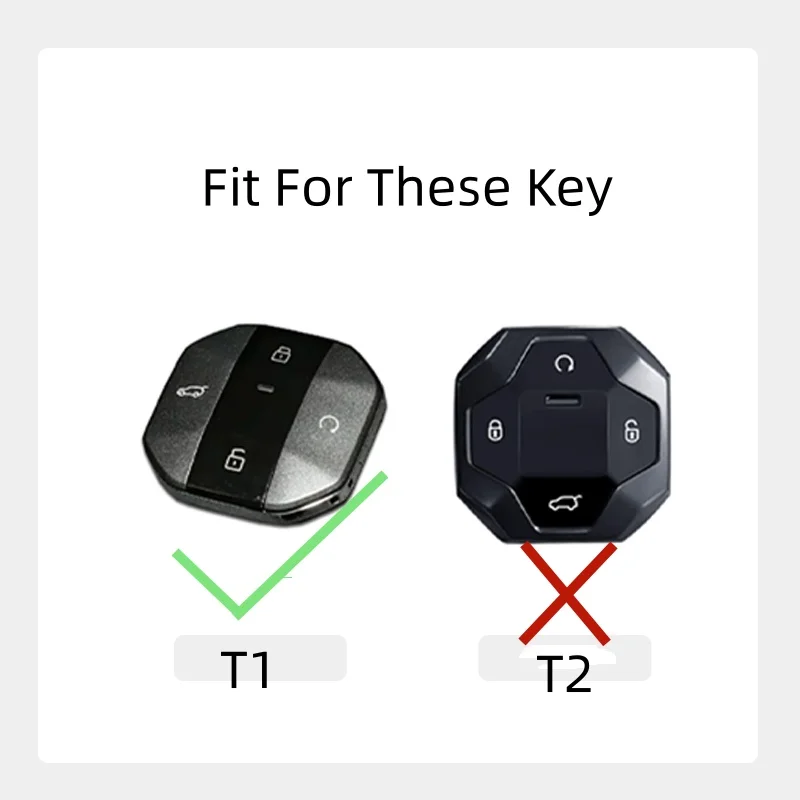 Car Remote Key Fob Cover Case For Chery Jetour T1 Traveler 2023 2024 Keyless Keyless Auto Accessories