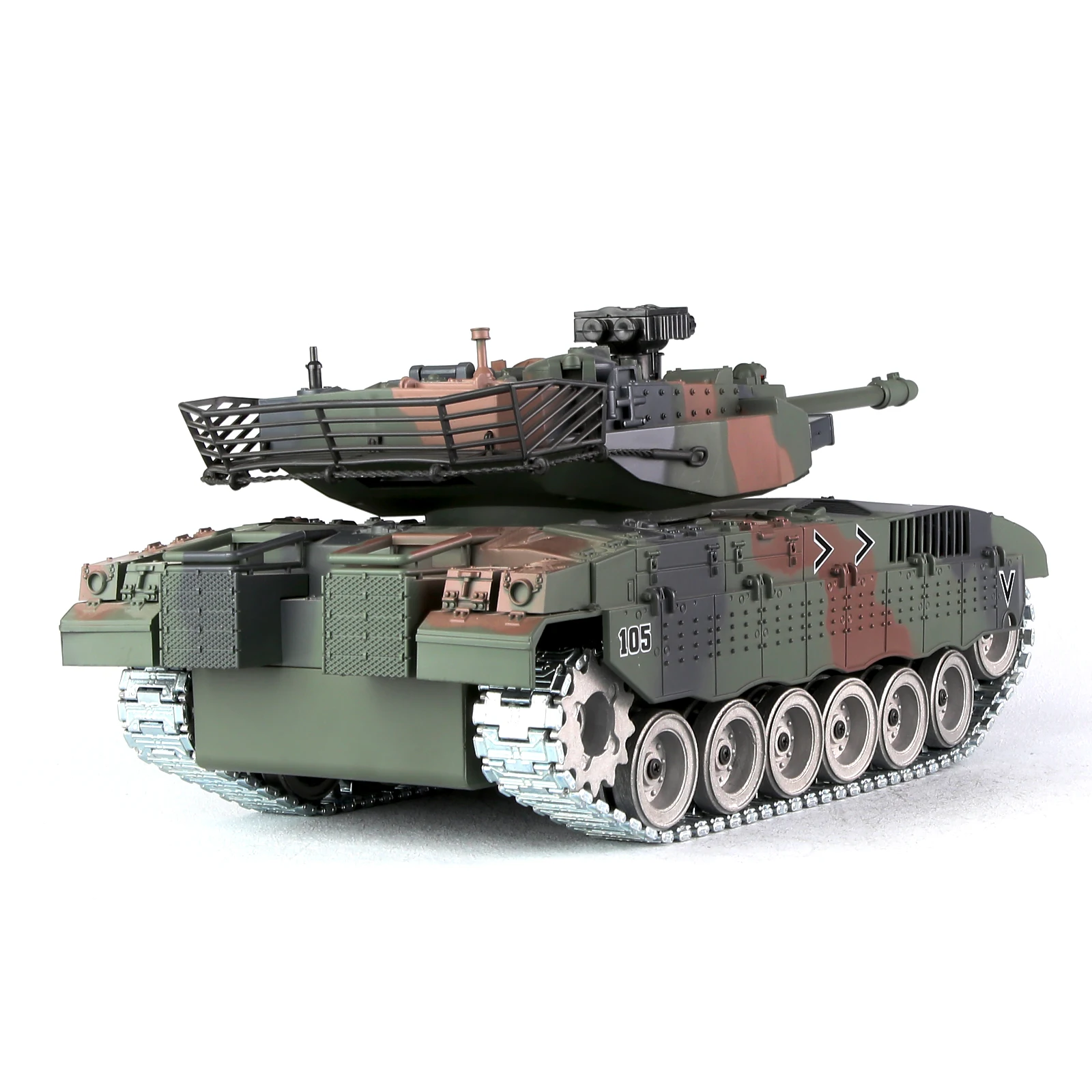 Coolbank-Israel Merkava Battle RC Tank para Meninos, Tanque de Controle Remoto, Veículos Militares Brinquedos, Airsoft Shoot, Exército RC, 2.4Ghz, 1/18