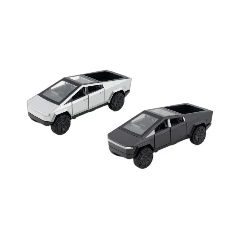 double horsse 1:36 Series Mercedes Benz Tesla Pickup Ferrari BMW M8 Alloy Model Children\'s Toy Gift