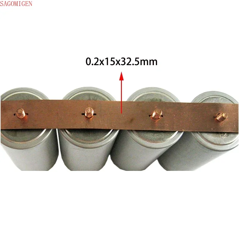 1/5m 1/2P 0.2mm gruby otwór na śrubę niklowany pasek czysty taśma miedziana do DIY 32650/32700 połączenia montażowe baterii Lifepo4