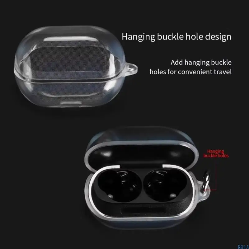 r91a قذيفة الأكمام المريحة ل earbud تأثير مقاومة غير مقاومة للماء #4