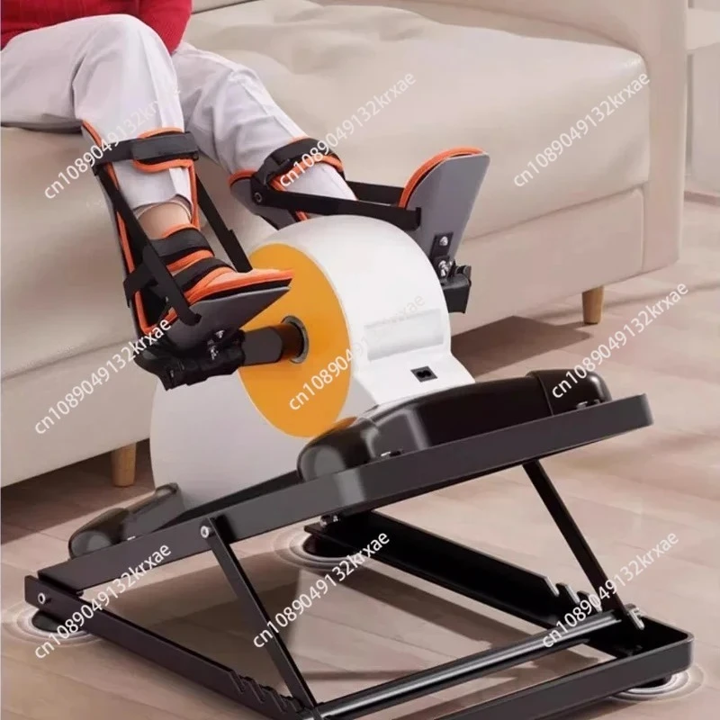 

Электрический реабилитационный велотренажер медицинского класса, регулируемый педальный тренажер для восстановления инсульта с ЖК-дисплеем, защитные ремни