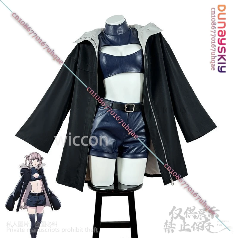 ناناكوسا نازونا تأثيري نداء الليل Kawaii اليابانية مصاص دماء معطف أسود مثير بولي Short البنطال القصير السراويل جيراي كي الفتيات الزي