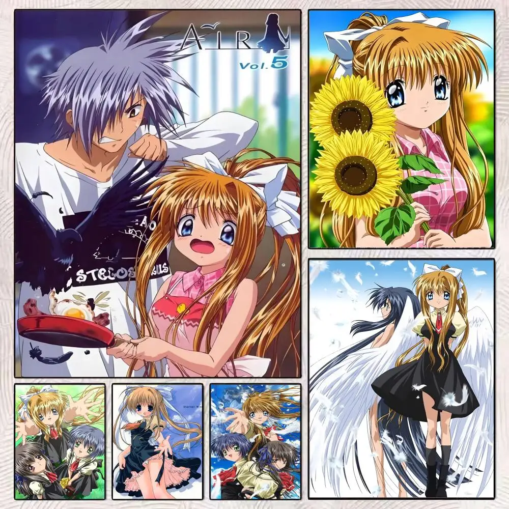 

Fantasy Anime A-Air Poster HD Art Mural Wallart Poster Waterproof Vintage Print Decor for Home Decoration DIY Durable