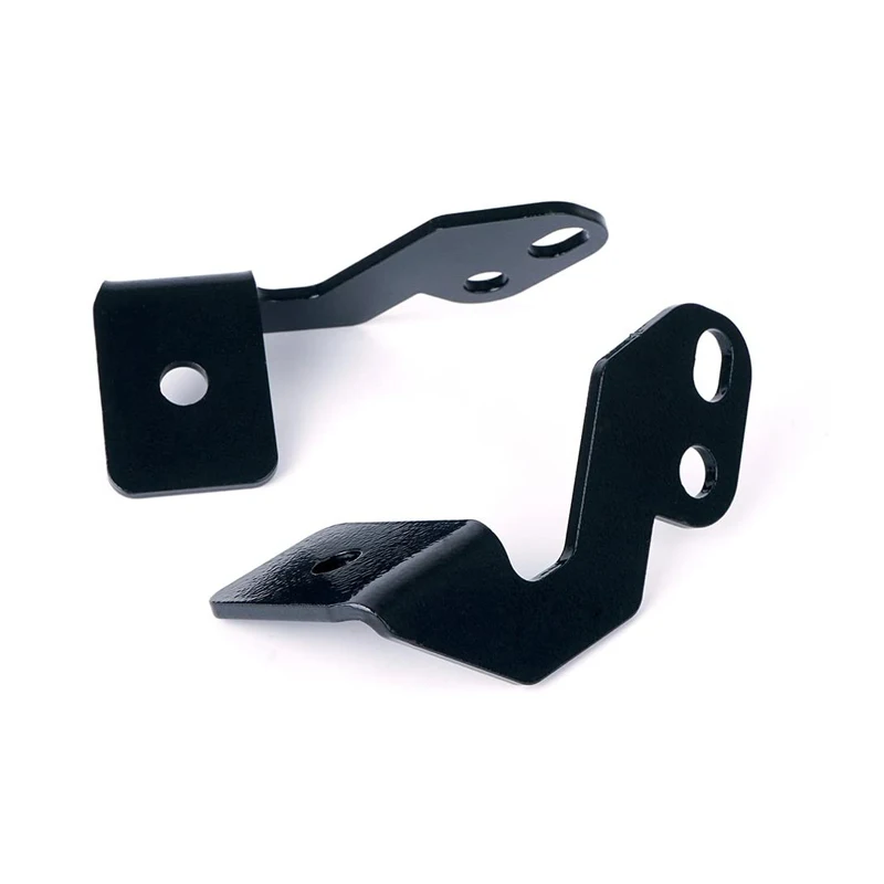 

Car 2pcs Side Pillar Mounting Brackets A Pillar LED Spot Work Light Bracket Metal Replacement for POLARIS RZR 800 900 XP 1000