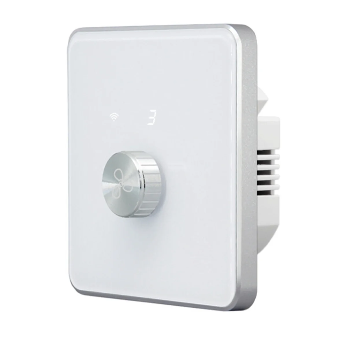 

N96R Smart Wi-Fi переключатель вентилятора 5-скоростное управление ЕС Поворотные/ручные переключатели потолочного вентилятора Tuya Remote для Alexa Google Home (белый)