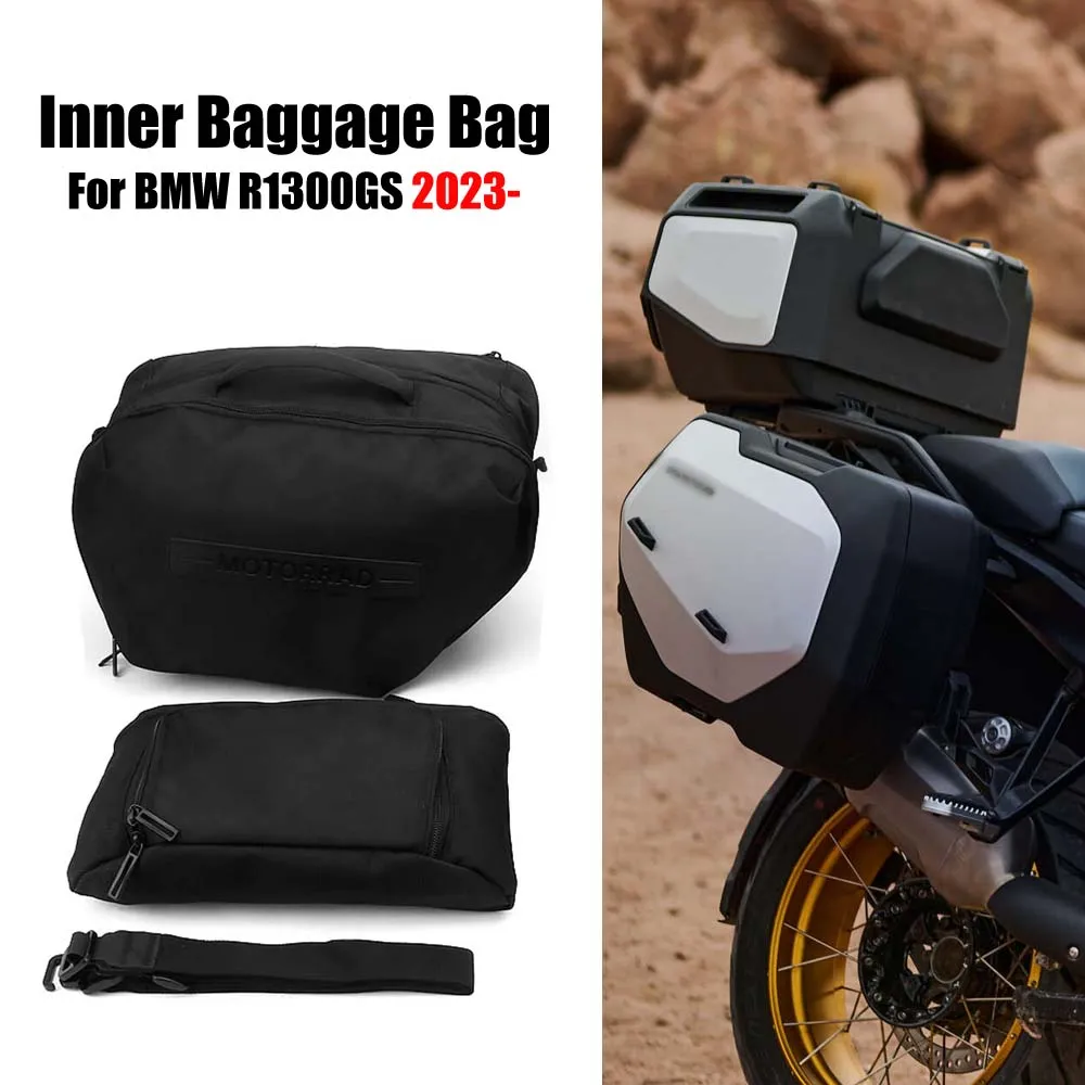 

New Touring Pannier Inner Bag For BMW R1300GS R1300 GS R 1300 GS Motorcycle Black Expandable Luggage Bags r1300gs 2023 2024