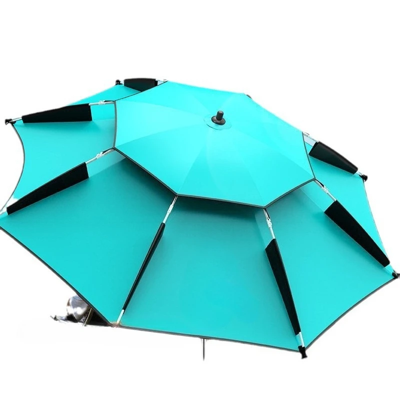 

Fishing umbrella, multi-directional folding thickened rainstorm protection, sunshade rainproof fishing umbrella