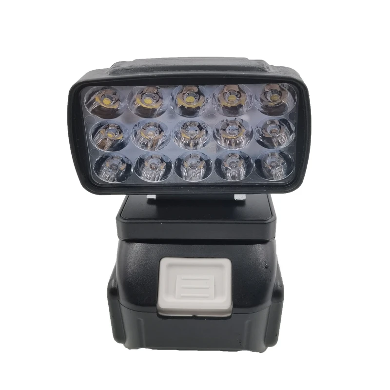 ZWINCKY 8W LED Work Light สำหรับ Makita/Dewalt/Milwaukee BL1430 BL1830แบตเตอรี่ลิเธียมแบตเตอรี่กลางแจ้งโคมไฟทำงาน camping แสง