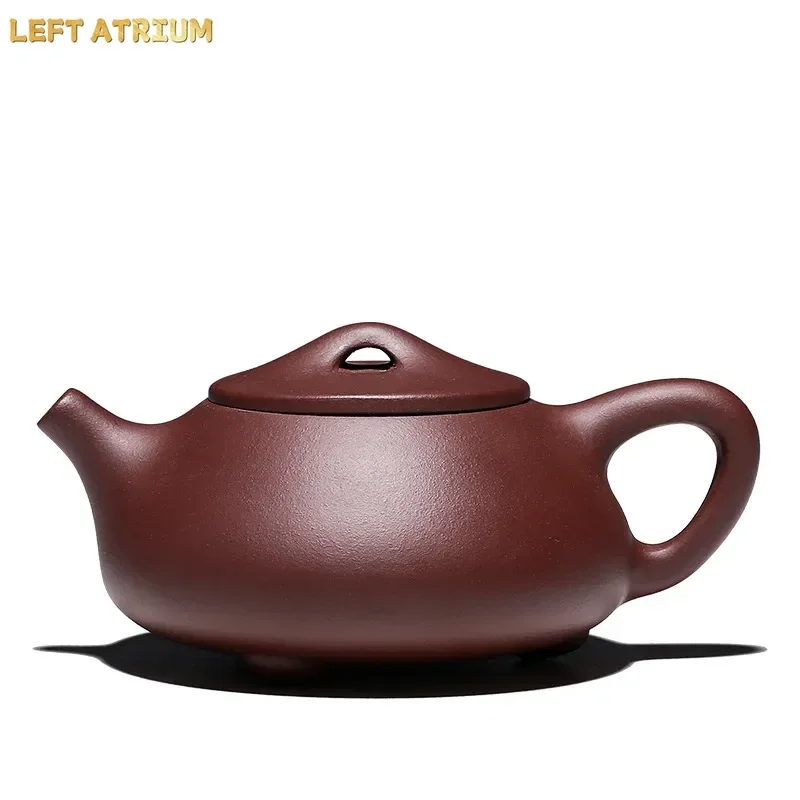 Chinese Traditional Tea Set Yixing Handmade Purple Sand Pot Stone Ladle Pot Teapot Factory Direct Supply Tea Gift Tool Set Cups