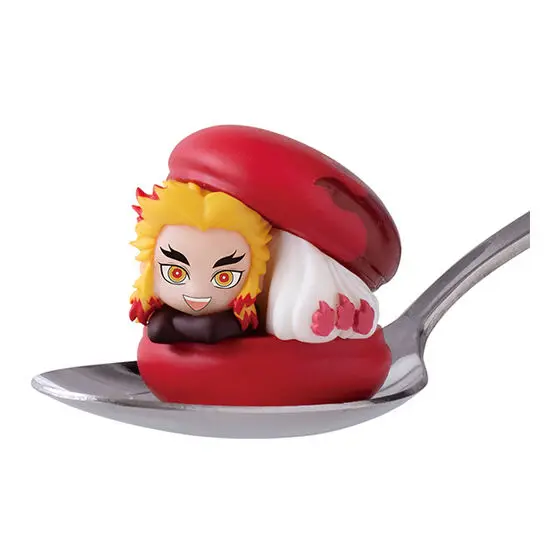 BANDAI Demon Slayer Action Figures Model Rengoku Kyoujurou Kanroji Mitsuri Tokitou Muichirou Gashapon Macaron Styling Original