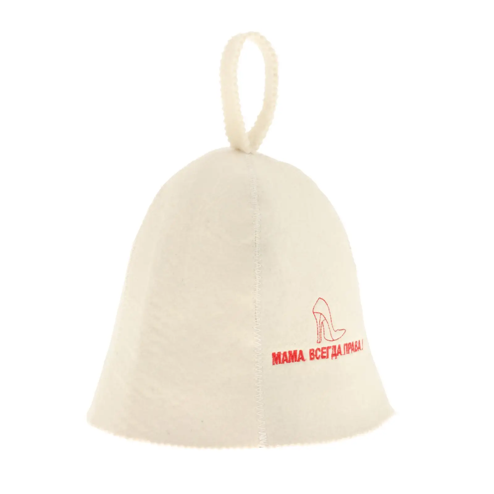 1 pezzo Sauna Cappello in feltro di lana Anti-calore Sauna Bagno Casa Protezione dei capelli con ricamo Uomo Donna Accessori alla moda