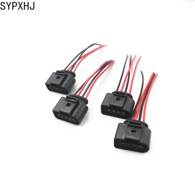 1J 0973724   Разъем катушки зажигания, вилка жгута проводов для VW MK4 MK5 MK6 CC Passat Tiguan Audi A3 A4 A5 A6 A7 A8 Q5 Q7 R8 S4 S5