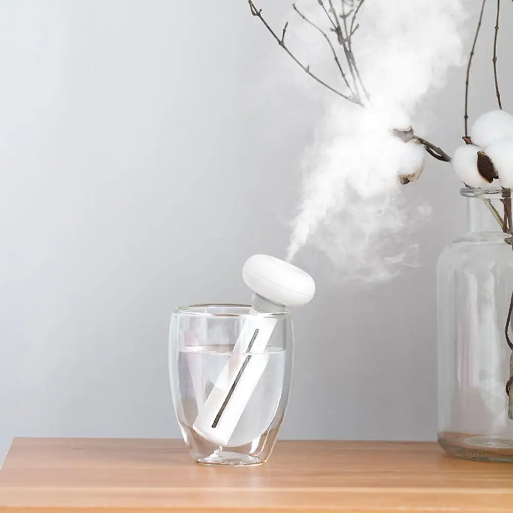 

Portable Humidifier Adjustable Length Mini Diffuser Humidifier USB Rechargeable Ultrasonic Cool Mist Humidifier for Water Bottle