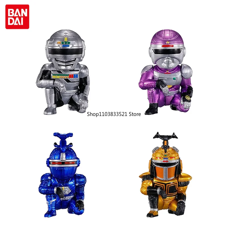 

BANDAI Original Gashapon Toys Special Investigation Robot Janperson Waiting Series Action Figures Capsule Model Kids Gift