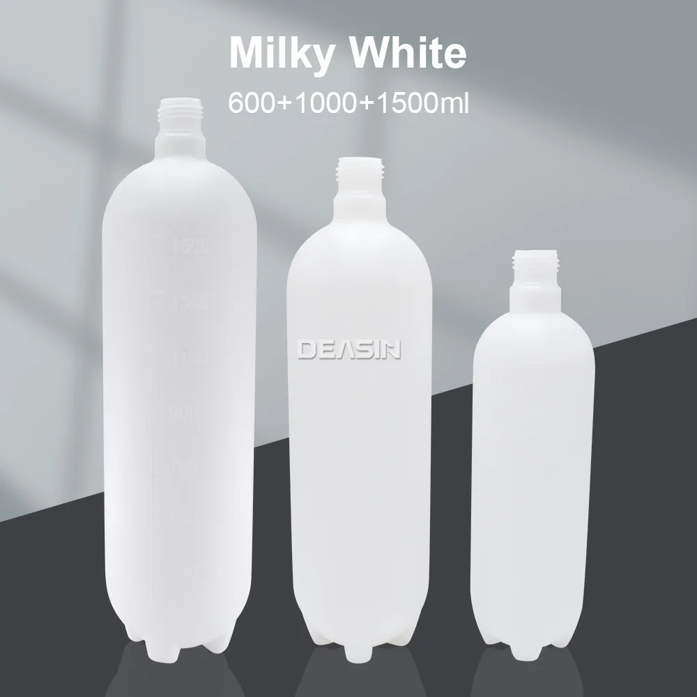 Dental Water Storage Bottle 600ML/ 1000ML Turbine Integrated Machine Transparent Cap Tooth Unit Accessories
