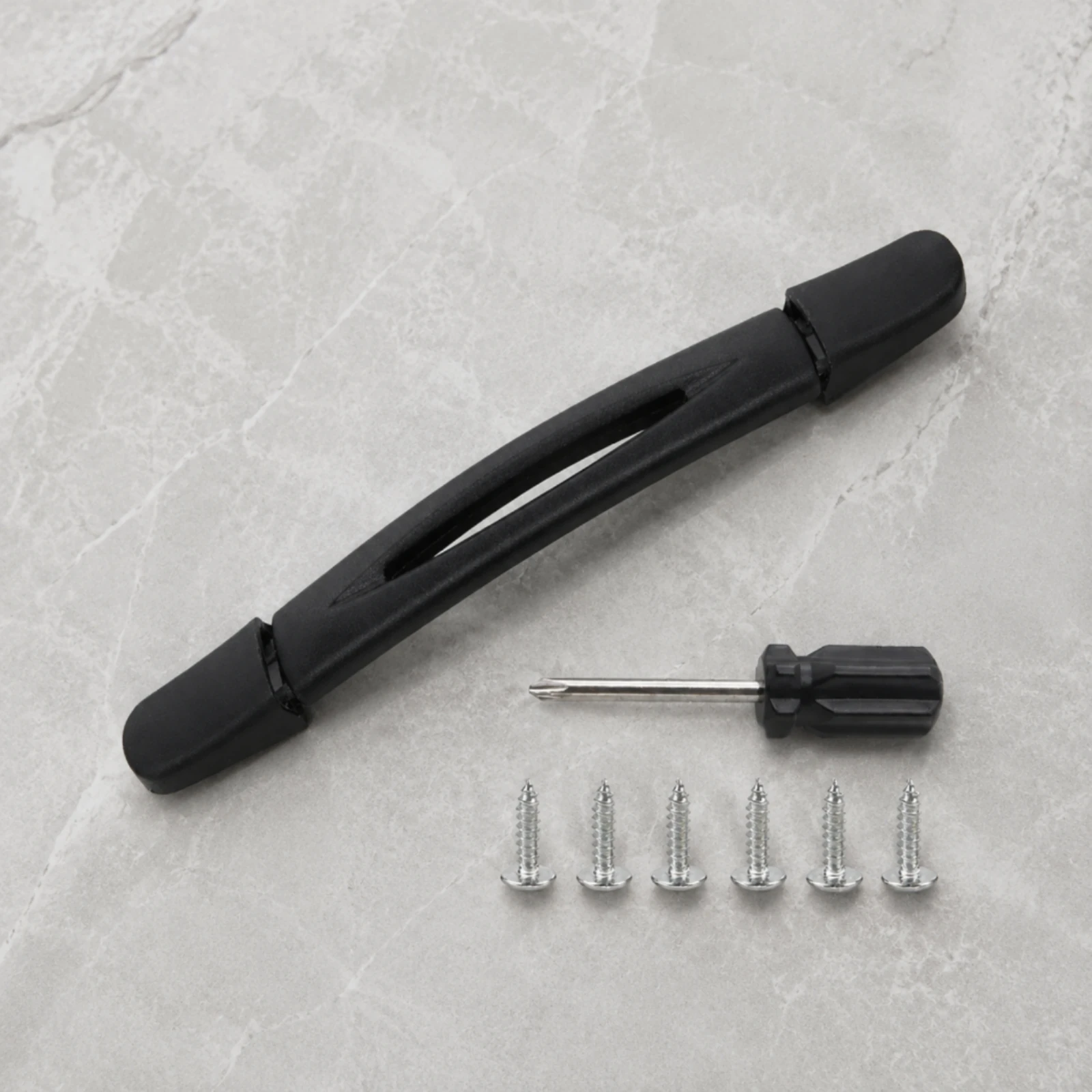 9-Inch Plastic Luggage Handle Easy to Install Luggage Handle with Screwdriver and Screws Wear-Resistant Slim