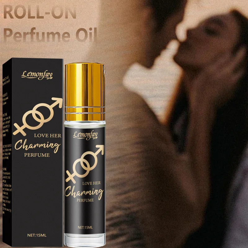 Lemonfay Love Her Charming Perfume Roll-On for Men Pheromone Cologne Long Lasting Fragrance 15ml for Dating view 4