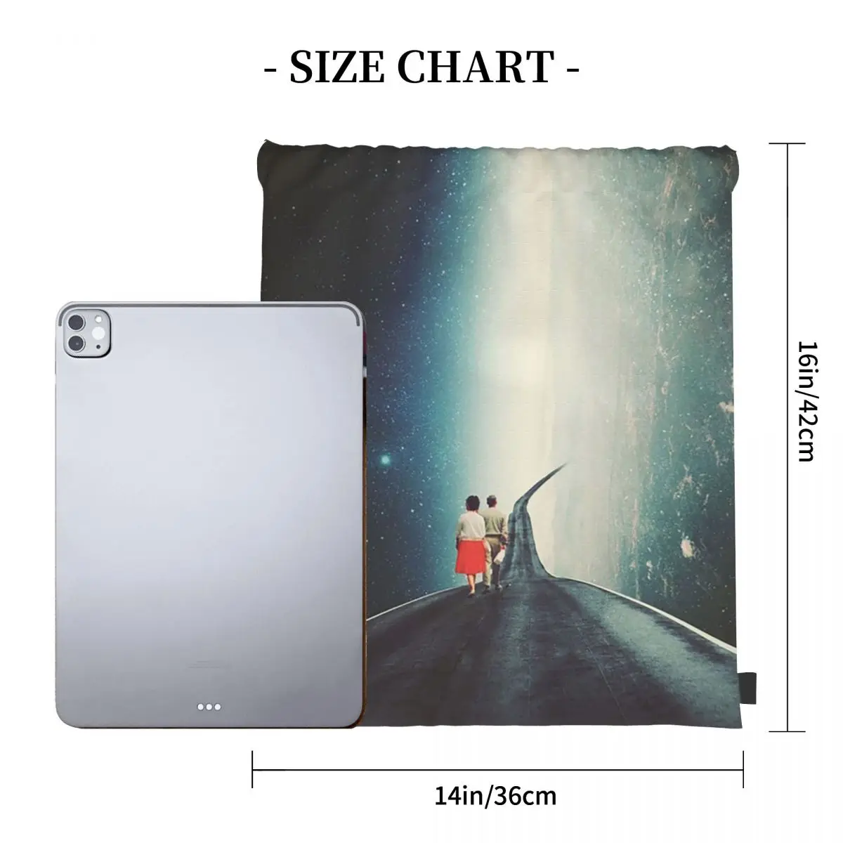 Just Walk Beside Me バックパックファッションポータブル巾着バンドルポケットシューズバッグブックバッグ男性女性学生