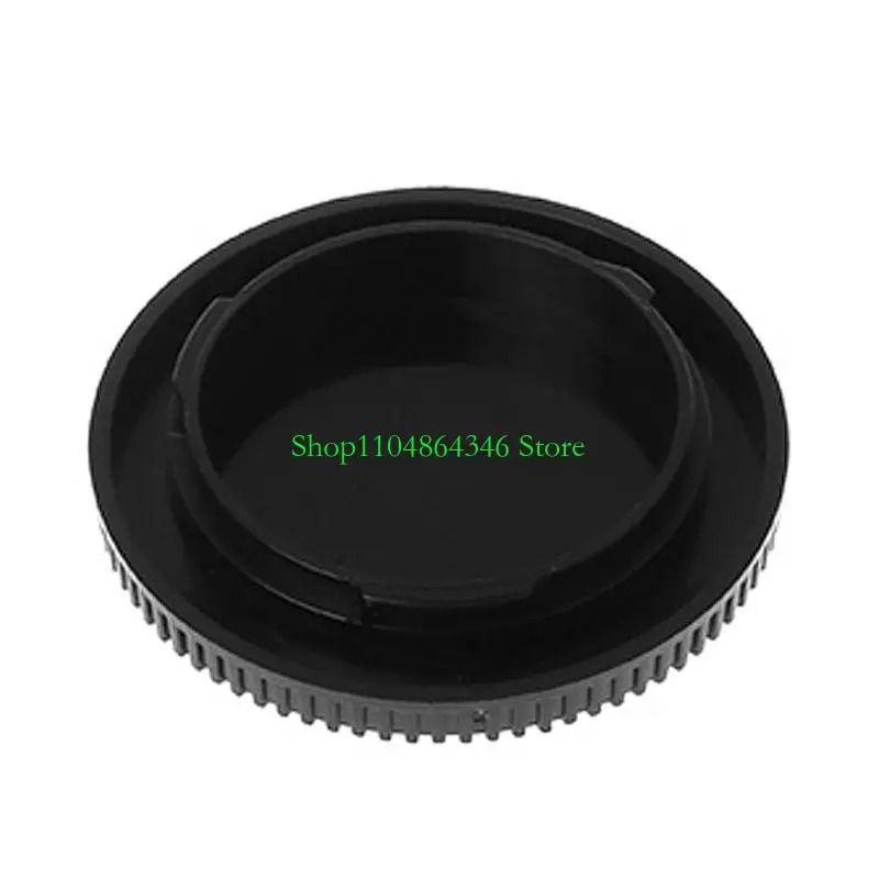 5asd Black Camera Body and Rear Lens Cover for Olympus OM SLR Camera