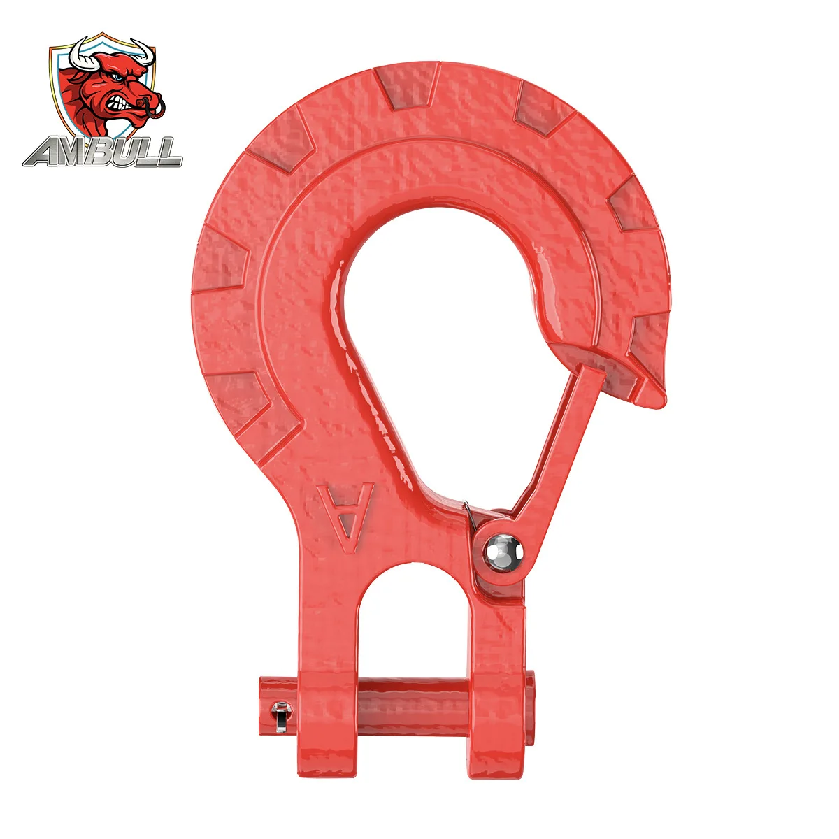 Forged G70 Alloy Steel Winch Hook 3/8 Inch for ATV UTV Off-Road Vehicle Trailer Recovery, 15 Ton Breaking Strength, Galvanized