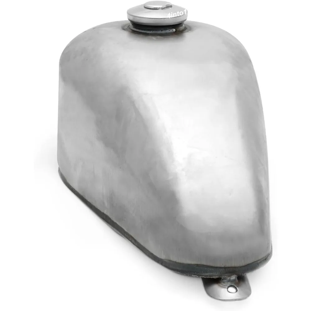 خزان وقود دراجة نارية من الفولاذ الخام سعة 1.8 جالون لنماذج Sportster Chopper Bobber Ironhead #3